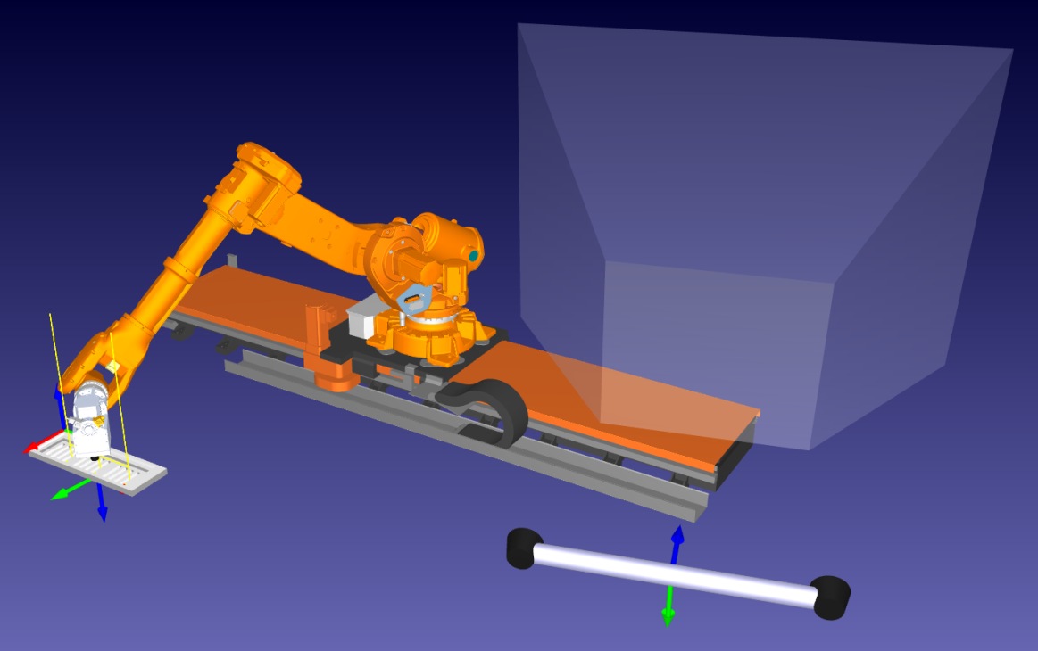 Validation setup in RobotDK